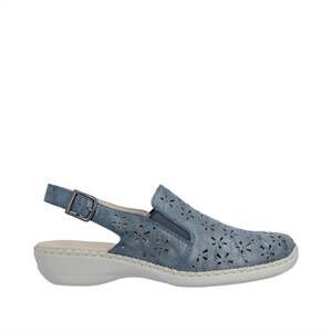NEW RIEKER women's doris closed-toe sandal in blue